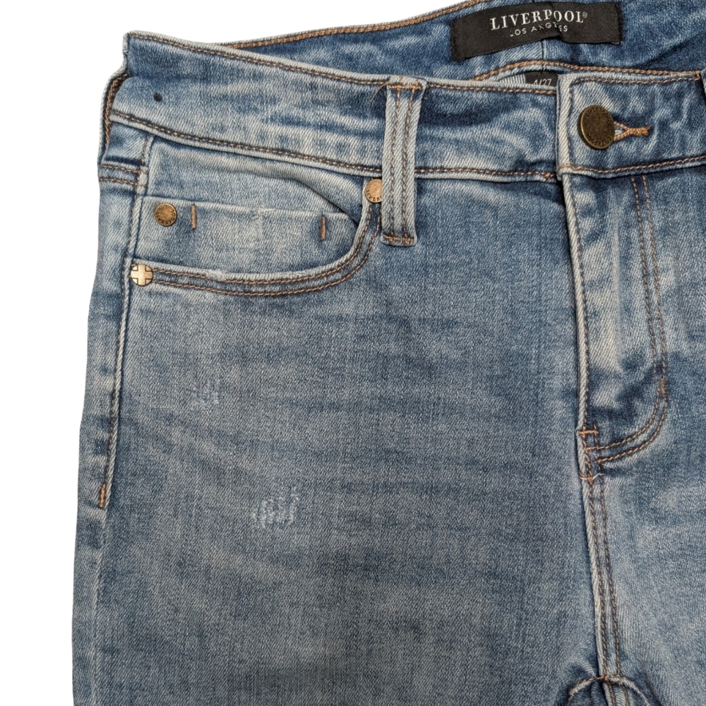 Liverpool Jean Company Charlie Crop Skinny 4/27 - Picture 8 of 12
